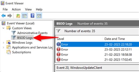 How to Find Windows 11's Blue Screen of Death Logs.